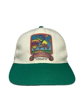 Vintage Hot Air Balloon Races Sonoma County CA Snapback Hat USA
